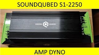 Soundqubed S12250 Amp Dyno and Unboxing World Premier [upl. by Eelrak]