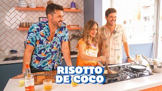 Risotto de coco con langostinos con Manuela González y Rodrigo Candamil [upl. by Anitnatsnoc]