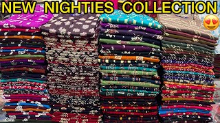 FEEDING amp MANY MORE NIGHTIES COLLECTION IN MADURAI WHOLSALE MARKET 😍❤️‍🔥 [upl. by Brendis]