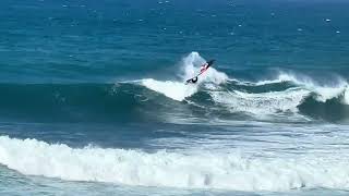 Windsurfing Hookipa Beach Northshore Maui [upl. by Anavoj50]