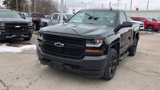 VEHICLE SOLD 2018 Chevrolet Silverado 1500 Work Truck Regular Cab Black Roy Nichols Motors [upl. by Chuipek469]