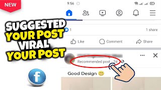 Facebook Post Suggested For You  How To Viral Facebook Post 2024  Recommended post on FB [upl. by Eneri784]