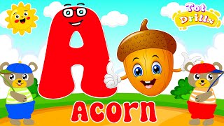 ABC Learning For Toddlers  ABC Alphabet Learning For Preschoolers  Preschool Learning Videos [upl. by Justis109]