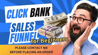 ClickBank Affiliate Marketing Sales Funnel for Beginners [upl. by Jarv11]