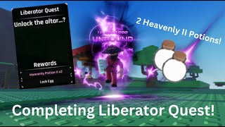 Completing The Liberation Quest and Using 2 Heavenly II Pots  Sols RNG [upl. by Sperling33]