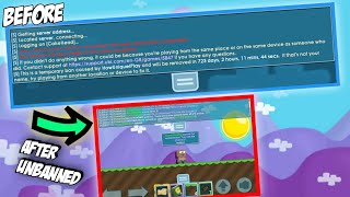 Tutorial unban account Growtopia IP  device easly works 100 2021  ANDROID [upl. by Anirtik]