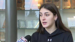 Purdue Fort Wayne senior guard Amellia Bromenschenkel full interview previewing Horizon League Tourn [upl. by Goldenberg]