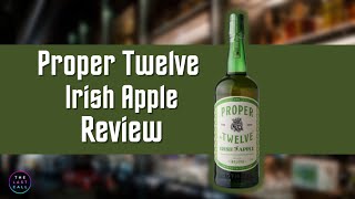 Proper Twelve Irish Apple Whiskey Review [upl. by Ress]