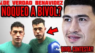 ¡PAREN TODO Dimitry Bivol CONTESTA SI FUE DERROTADO O NO por David Benavidez en SPARRING [upl. by Halet]