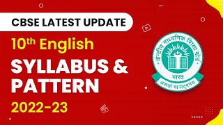 CBSE Rationalized Syllabus Class 10  Class 10 English Syllabus 202223  CBSE Big Update 202223 [upl. by Eldrida]