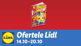 Ofertele saptamanii la Lidl • 14  20 Octombrie 2024 [upl. by Manbahs963]