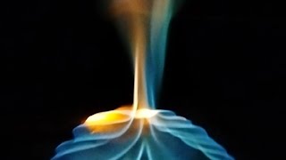 produce different flames  chemical reaction [upl. by Stesha]