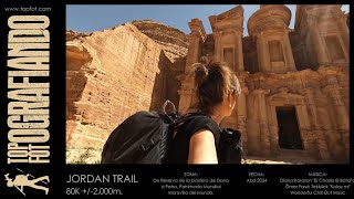 ANDO JORDAN TRAIL Reserva de la Biosfera Dana  Petra 80K  2000m Jordania Oriente Próximo [upl. by Adlemi]