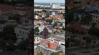 The view of Phnom Penh city foryou travel nature vlog [upl. by Rebecka]