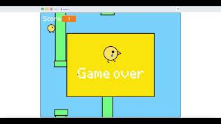 How to make a Flappy Bird game in Scratch  Scratch Tutorial [upl. by Aronoh]