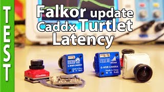 Foxeer FALKOR update Caddx TURTLET Latency [upl. by Anilram]