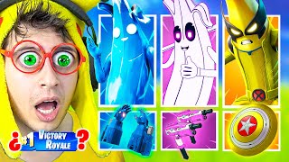 Random Skin BANANO en FORTNITE 🍌🤡 [upl. by Salisbury]