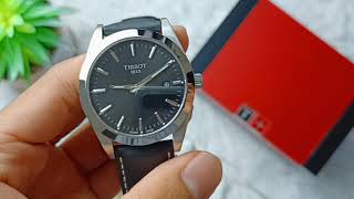 Tissot TClassic Gentleman Black Dial Black Leather [upl. by Mandell]