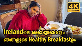 OUR NORMAL BREAKFAST ROUTINE AFTER STORM ISHA HIT IRELAND  IRELAND  Vlog 526 [upl. by Nimref192]