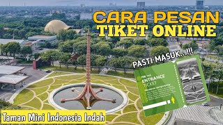 CARA BELI TIKET ONLINE TAMAN MINI  TAMAN MINI SUDAH BUKA [upl. by Aneladdam]