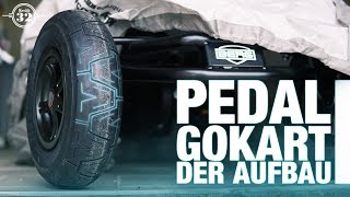 Berg  Pedal Gokart  Der Aufbau [upl. by Savick]