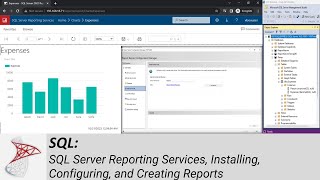 SQL SQL Server Reporting Services Installing Configuring and Creating Reports for Beginners [upl. by Yedrahs]