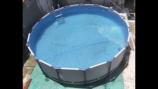 Review Piscina BestWay Steel Pro Max 457m Circular 14000 Litros [upl. by Ylrebmyk]