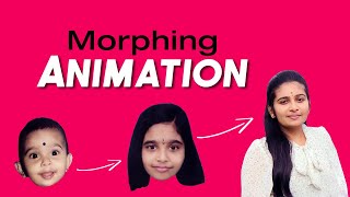 Face morphing animation by Fantamorph morph [upl. by Andaira]