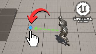 How to Make the Point amp Click Mechanic to Move Your Player in Unreal Engine 5 [upl. by Alilahk]