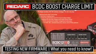 Redarc BCDC Boost Charge Limit Test  The truth  Testing Beta Firmware  Surprising Outcome [upl. by Eisenstark]