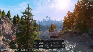 Skyrim VR 2022 Ultimate Weather ENB Comparison  Visuals amp Performance [upl. by Egap660]