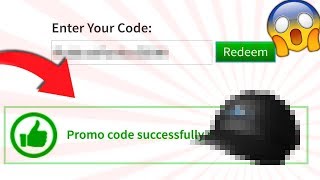 NEW ROBLOX PROMO CODE DECEMBER 2018 FREE HAT [upl. by Golding399]