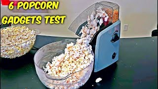 6 Popcorn Gadgets put to the Test [upl. by Troth649]