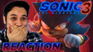 SONIC MOVIE 3 TRAILER REACTION [upl. by Faubion]