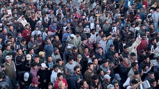 Shias in Leh organises candle march to commemorate Iran’s President [upl. by Raymonds]