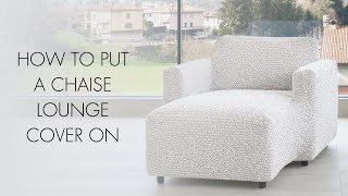 Video instruction on how to put Paulato Chaise Lounge Cover on [upl. by Aurelius]