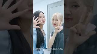 Chaesoo cute jisoo rosé chaesoo [upl. by Leahcimnaj]