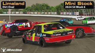 Mini Stock at Limaland  iRacing [upl. by Bartram]