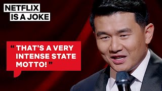 Ronny Chieng Is Baffled By Certain States Mottos  Netflix Is A Joke [upl. by Rento429]