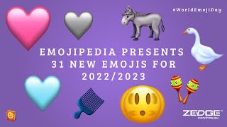 31 New Emojis for 20222023 WorldEmojiDay 🥳📆 [upl. by Dougy]