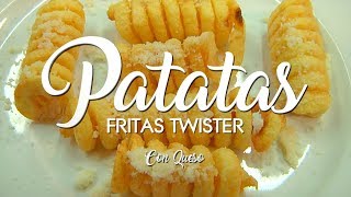 🍟 Patatas Twister Fritas ✅ Patatas Rizadas 🍟 Patatas Curly [upl. by Nimra]