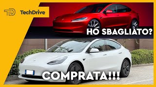 NUOVA TESLA MODEL 3 MA HO APPENA COMPRATO LA quotVECCHIAquot LONG RANGE RWD Pentito [upl. by Yrellam694]