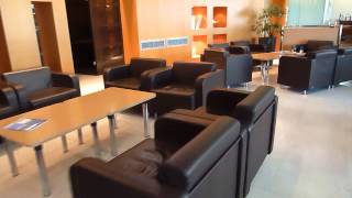 ATH Athens Olympic Airways Business Class Lounge  NonSchengen Aristotle Onassis Lounge [upl. by Beverly]