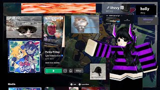 Roblox Funky Friday Practicing Using Controller 4 unexpected visitors [upl. by Atsyrk]