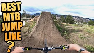 THE BEST MOUNTAIN BIKE JUMP TRAIL EVER [upl. by Areik]