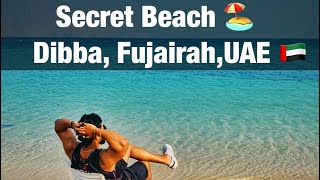 🏝 Secret beach Dibba Fujairah UAE [upl. by Niwrad]