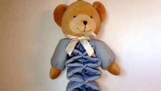 HARRODS Store Musical Childrens Lullaby Cot Toy Bear Video  You are My Sunshine Music [upl. by Bryana890]