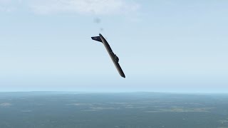 911  UA Flight 93  Crash Animation XPlane 11 [upl. by Yenitirb]