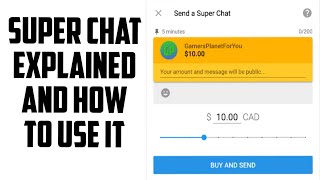 Superchat Explained and How To Use It [upl. by Auqeenwahs]