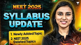 NEET 2025 Syllabus by NTA  Newly Added Topics  NEET 2025 Deleted Topics  Anushka Choudhary [upl. by Lemahs146]